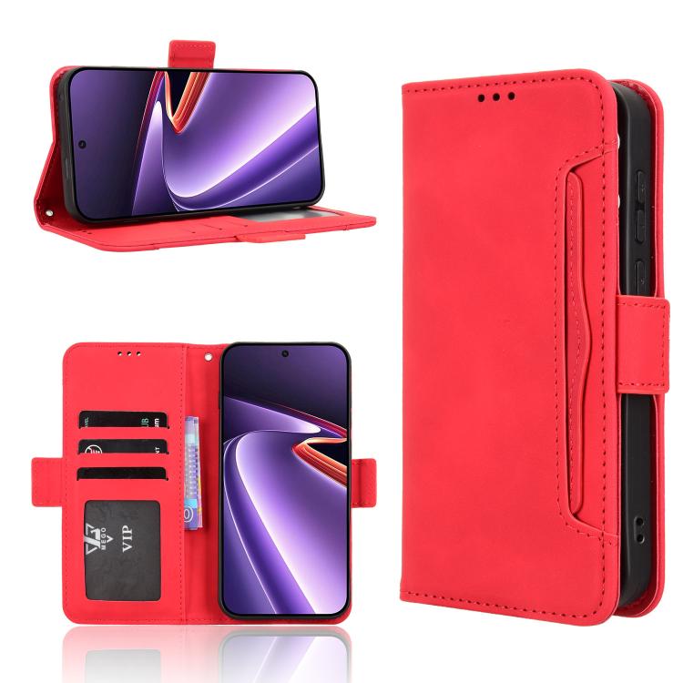 Skin Feel Calf Texture Card Slots Leather Phone Case, For OnePlus Ace 6 Ultra, For OnePlus Nord 6 5G / Turbo 6, For OnePlus 15T, For OnePlus Turbo 6V 5G