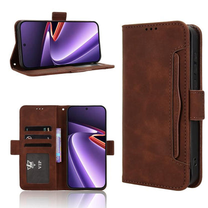 Skin Feel Calf Texture Card Slots Leather Phone Case, For OnePlus Ace 6 Ultra, For OnePlus Nord 6 5G / Turbo 6, For OnePlus 15T, For OnePlus Turbo 6V 5G