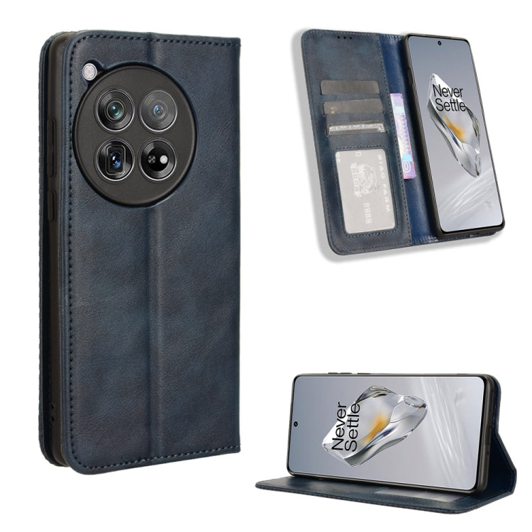 Magnetic Buckle Retro Texture Leather Phone Case, For OnePlus Ace 3 Pro, For OnePlus Ace 3V 5G, For OnePlus Nord CE4, For OnePlus Nord N30 SE / OPPO A79 5G, For OnePlus 12R / Ace 3 5G, For OnePlus 12