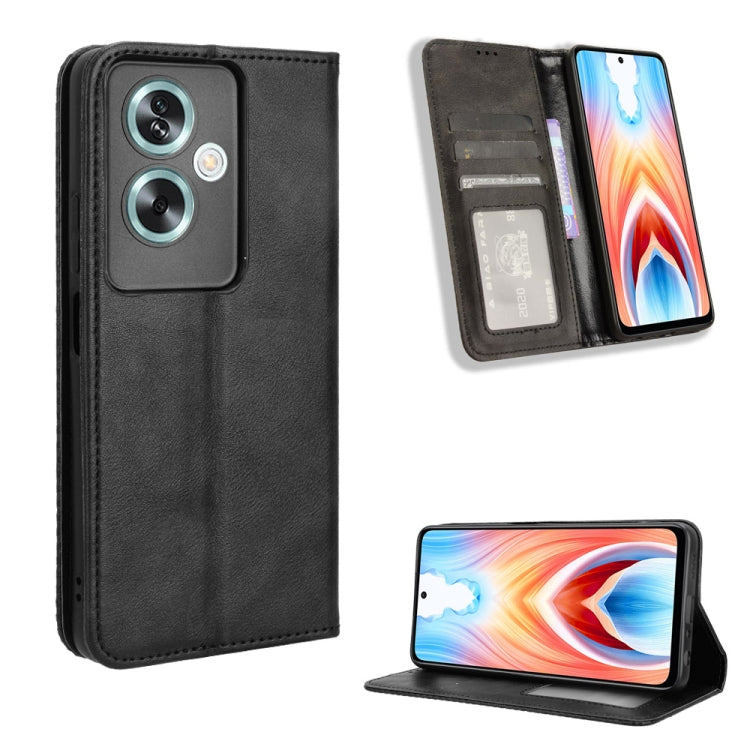 Magnetic Buckle Retro Texture Leather Phone Case, For OnePlus Ace 3 Pro, For OnePlus Ace 3V 5G, For OnePlus Nord CE4, For OnePlus Nord N30 SE / OPPO A79 5G, For OnePlus 12R / Ace 3 5G, For OnePlus 12