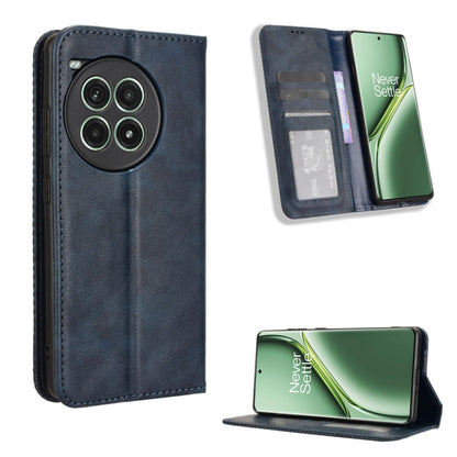 Magnetic Buckle Retro Texture Leather Phone Case, For OnePlus Ace 3 Pro, For OnePlus Ace 3V 5G, For OnePlus Nord CE4, For OnePlus Nord N30 SE / OPPO A79 5G, For OnePlus 12R / Ace 3 5G, For OnePlus 12