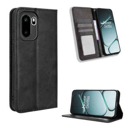 Magnetic Buckle Retro Texture Leather Phone Case, For OnePlus Ace 6 Ultra, For OnePlus Nord 6 5G / Turbo 6, For OnePlus 15T, For OnePlus Turbo 6V 5G, For OnePlus Ace 6 / Ace 6T / 15R, For OnePlus 15