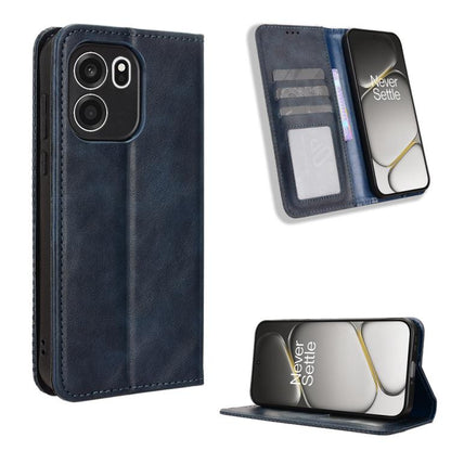 Magnetic Buckle Retro Texture Leather Phone Case, For OnePlus Ace 6 Ultra, For OnePlus Nord 6 5G / Turbo 6, For OnePlus 15T, For OnePlus Turbo 6V 5G, For OnePlus Ace 6 / Ace 6T / 15R, For OnePlus 15