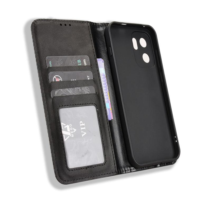 Magnetic Buckle Retro Texture Leather Phone Case, For OnePlus Ace 6 Ultra, For OnePlus Nord 6 5G / Turbo 6, For OnePlus 15T, For OnePlus Turbo 6V 5G, For OnePlus Ace 6 / Ace 6T / 15R, For OnePlus 15