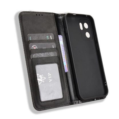 Magnetic Buckle Retro Texture Leather Phone Case, For OnePlus Ace 6 Ultra, For OnePlus Nord 6 5G / Turbo 6, For OnePlus 15T, For OnePlus Turbo 6V 5G, For OnePlus Ace 6 / Ace 6T / 15R, For OnePlus 15