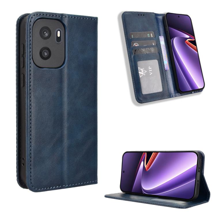 Magnetic Buckle Retro Texture Leather Phone Case, For OnePlus Ace 6 Ultra, For OnePlus Nord 6 5G / Turbo 6, For OnePlus 15T, For OnePlus Turbo 6V 5G, For OnePlus Ace 6 / Ace 6T / 15R, For OnePlus 15