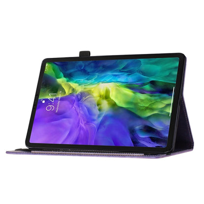Butterfly Cat Embossing Leather Tablet Case, For iPad Air 13 2026 / 2025 / 2024, For iPad Air 11 2026 / 2025 / 2024, For iPad Pro 13 2025 / 2024, For iPad Pro 11 2025 / 2024