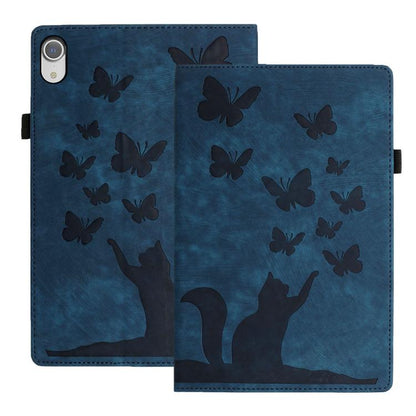Butterfly Cat Embossing Leather Tablet Case, For iPad mini 2024 / 2021