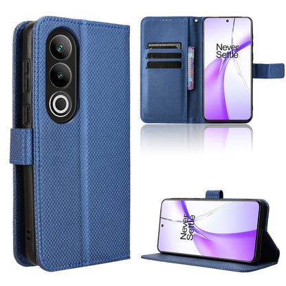 Diamond Texture Leather Phone Case, For OnePlus Ace 3 Pro, For OnePlus Ace 3V 5G, For OnePlus Nord CE4 5G, For OnePlus Nord N30 SE