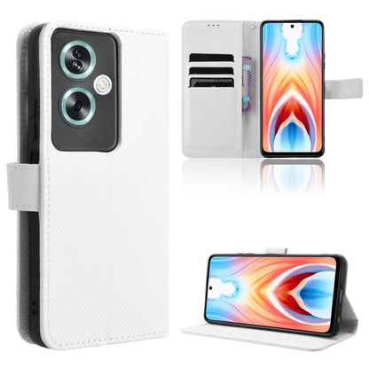 Diamond Texture Leather Phone Case, For OnePlus Ace 3 Pro, For OnePlus Ace 3V 5G, For OnePlus Nord CE4 5G, For OnePlus Nord N30 SE