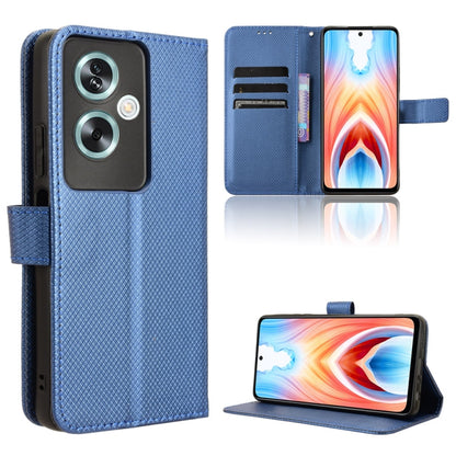 Diamond Texture Leather Phone Case, For OnePlus Ace 3 Pro, For OnePlus Ace 3V 5G, For OnePlus Nord CE4 5G, For OnePlus Nord N30 SE