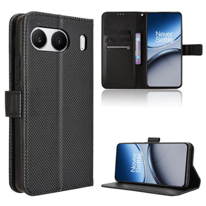 Diamond Texture Leather Phone Case, For OnePlus 13T, For OnePlus Ace 5 5G / 5 Pro 5G / 13R 5G, For OnePlus 13 5G, For OnePlus Nord 4 5G