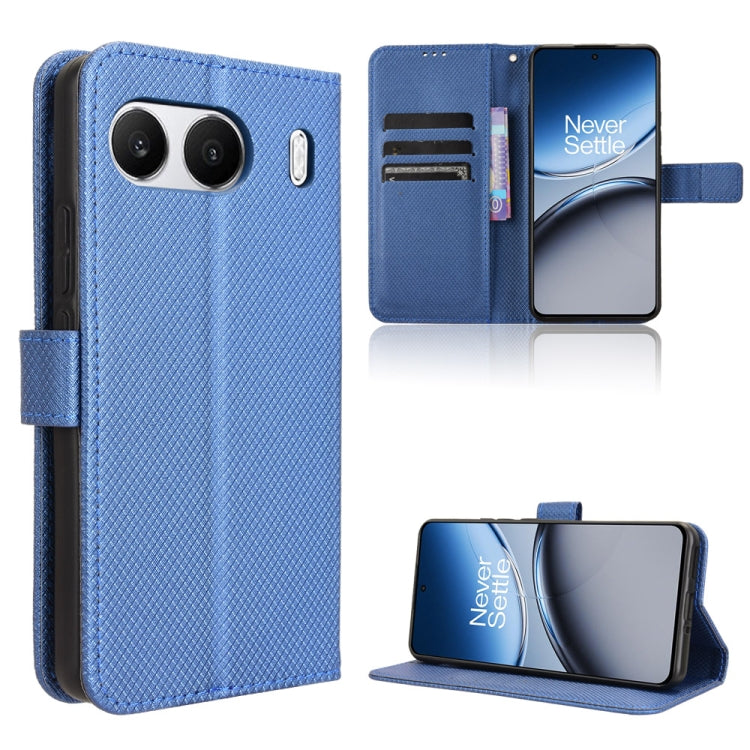Diamond Texture Leather Phone Case, For OnePlus 13T, For OnePlus Ace 5 5G / 5 Pro 5G / 13R 5G, For OnePlus 13 5G, For OnePlus Nord 4 5G