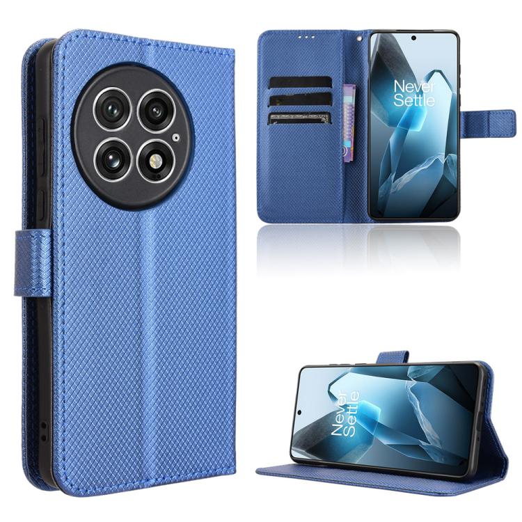 Diamond Texture Leather Phone Case, For OnePlus 13T, For OnePlus Ace 5 5G / 5 Pro 5G / 13R 5G, For OnePlus 13 5G, For OnePlus Nord 4 5G