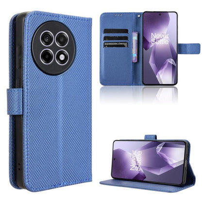 Diamond Texture Leather Phone Case, For OnePlus 13T, For OnePlus Ace 5 5G / 5 Pro 5G / 13R 5G, For OnePlus 13 5G, For OnePlus Nord 4 5G