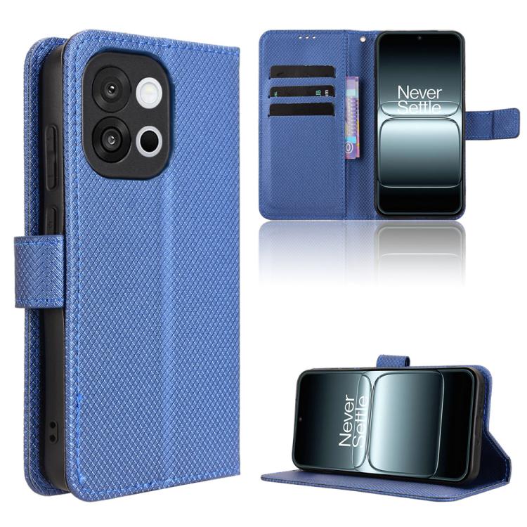 Diamond Texture Leather Phone Case, For OnePlus 13T, For OnePlus Ace 5 5G / 5 Pro 5G / 13R 5G, For OnePlus 13 5G, For OnePlus Nord 4 5G
