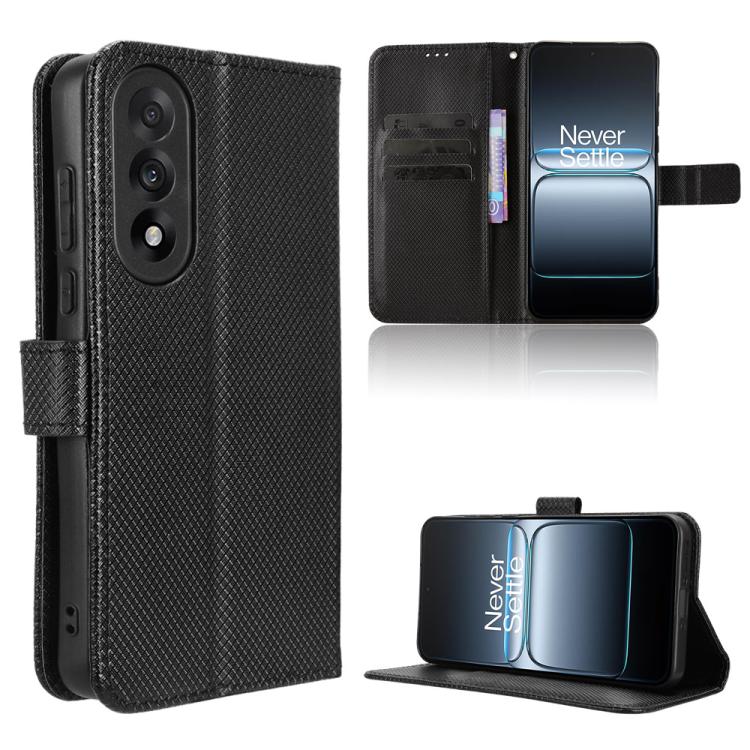 Diamond Texture Leather Phone Case, For OnePlus Ace 6 / Ace 6T / 15R, For OnePlus 15, For OnePlus Nord 5 / Ace 5 Ultra 5G, For OnePlus Nord CE5 / Ace 5 Racing 5G