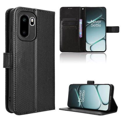 Diamond Texture Leather Phone Case, For OnePlus Ace 6 / Ace 6T / 15R, For OnePlus 15, For OnePlus Nord 5 / Ace 5 Ultra 5G, For OnePlus Nord CE5 / Ace 5 Racing 5G