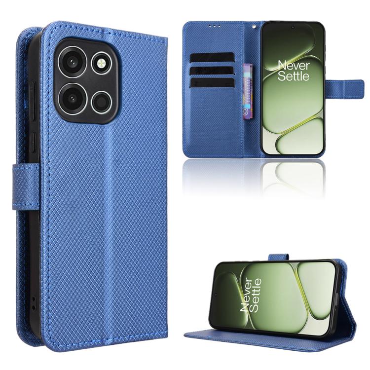 Diamond Texture Leather Phone Case, For OnePlus Ace 6 Ultra, For OnePlus Nord 6 5G / Turbo 6, For OnePlus 15T, For OnePlus Turbo 6V 5G