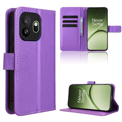 Diamond Texture Leather Phone Case, For OnePlus Ace 6 Ultra, For OnePlus Nord 6 5G / Turbo 6, For OnePlus 15T, For OnePlus Turbo 6V 5G