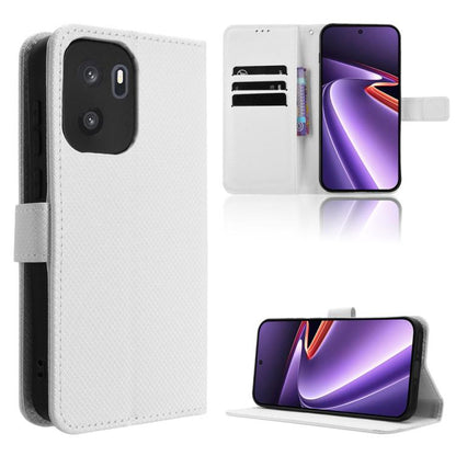 Diamond Texture Leather Phone Case, For OnePlus Ace 6 Ultra, For OnePlus Nord 6 5G / Turbo 6, For OnePlus 15T, For OnePlus Turbo 6V 5G