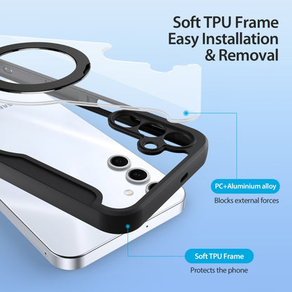 DUX DUCIS Skin X Pro Series Magsafe Ring Holder Leather Phone Case, For Samsung Galaxy S25 5G, For Samsung Galaxy S25 Ultra 5G, For Samsung Galaxy S24+ 5G