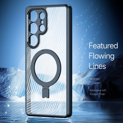 DUX DUCIS Aimo Mag Series MagSafe Ring Holder Frosted Phone Case, For Samsung Galaxy S25 Ultra 5G