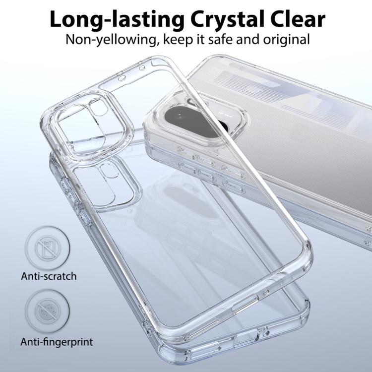 Scratchproof Acrylic TPU Phone Case, For OnePlus 15R / Ace 6 / Ace 6T, For OnePlus 15, For OnePlus 13, For OnePlus Nord CE4 Lite, For OnePlus Ace 3 / 12R 5G, For OnePlus 12