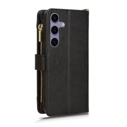 Litchi Texture Zipper Leather Phone Case, For Samsung Galaxy S24+ 5G, For Samsung Galaxy S24 5G