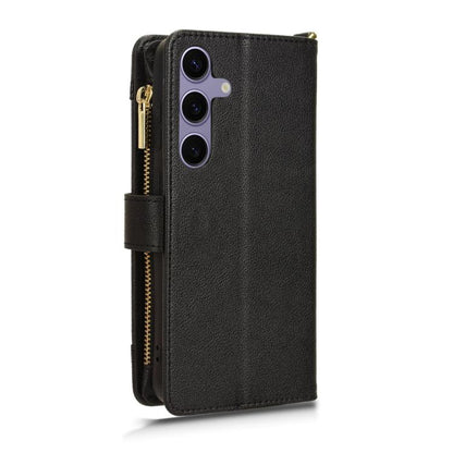 Litchi Texture Zipper Leather Phone Case, For Samsung Galaxy S25 5G, For Samsung Galaxy S25+ 5G, For Samsung Galaxy S25 Ultra 5G, For Samsung Galaxy S24 Ultra 5G