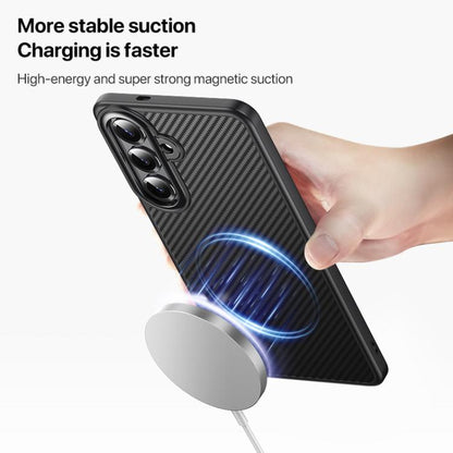 MagSafe Kevlar Fiber Shockproof Phone Case, For Samsung Galaxy S26+ 5G, For Samsung Galaxy S26 Ultra 5G, For Samsung Galaxy S26 5G, For Samsung Galaxy S25 5G, For Samsung Galaxy S25+ 5G, For Samsung Galaxy S25 Ultra 5G, For Samsung Galaxy S23 Ultra 5G