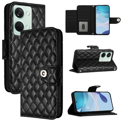 Rhombic Texture Flip Leather Phone Case with Lanyard, For OnePlus Ace 2V / Nord 3, For OnePlus 11R, For OnePlus 11, For OnePlus Nord N300