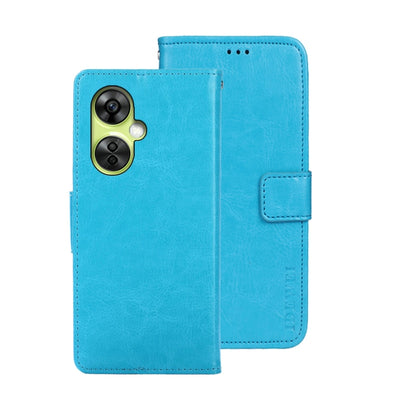 idewei Crazy Horse Texture Leather Phone Case, For OnePlus Nord CE 3 Lite