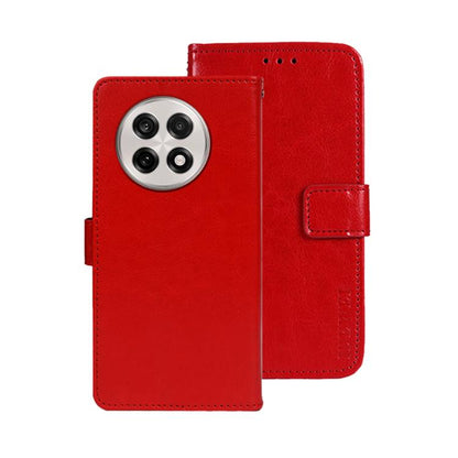 idewei Crazy Horse Texture Leather Phone Case, For OnePlus 13R, For OnePlus 12R, For OnePlus 12