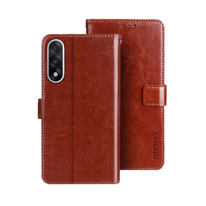 idewei Crazy Horse Texture Leather Phone Case, For OnePlus 15, For OnePlus Nord 5 / Ace 5 Ultra, For OnePlus Nord CE5 / Ace 5 Racing