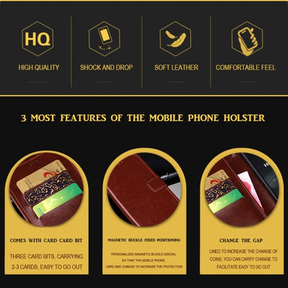 idewei Crazy Horse Texture Leather Phone Case, For OnePlus 15, For OnePlus Nord 5 / Ace 5 Ultra, For OnePlus Nord CE5 / Ace 5 Racing