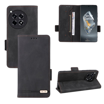 Magnetic Clasp Leather Phone Case, For OnePlus Ace 6 / 15R, For OnePlus Nord 4, For OnePlus Ace 3 5G