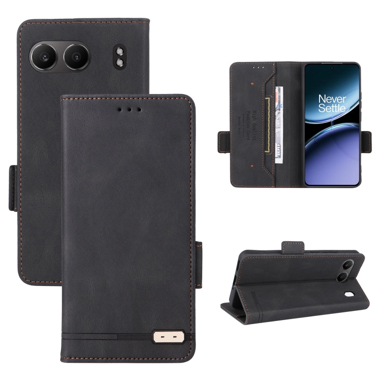 Magnetic Clasp Leather Phone Case, For OnePlus Ace 6 / 15R, For OnePlus Nord 4, For OnePlus Ace 3 5G