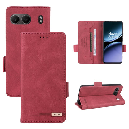 Magnetic Clasp Leather Phone Case, For OnePlus Ace 6 / 15R, For OnePlus Nord 4, For OnePlus Ace 3 5G