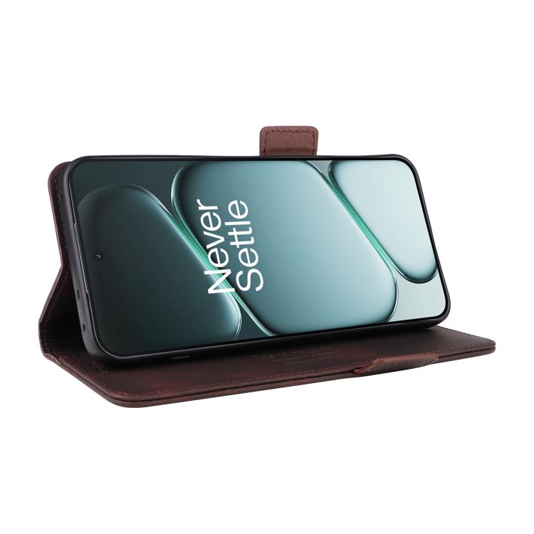 Magnetic Clasp Leather Phone Case, For OnePlus Ace 6 / 15R, For OnePlus Nord 4, For OnePlus Ace 3 5G