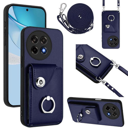 Organ Card Bag Ring Holder Phone Case with Long Lanyard, For OnePlus 13T, For OnePlus Ace 5 / 5 Pro / 13R, For OnePlus 13 5G, For OnePlus Nord 4