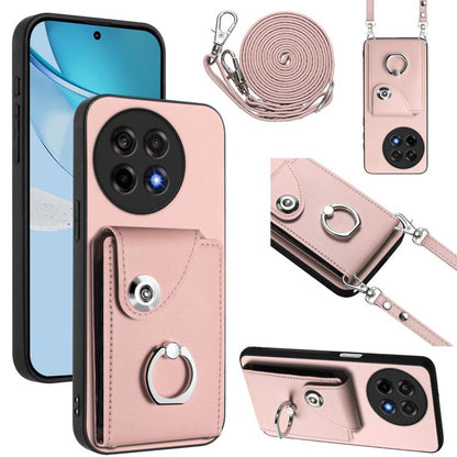 Organ Card Bag Ring Holder Phone Case with Long Lanyard, For OnePlus 13T, For OnePlus Ace 5 / 5 Pro / 13R, For OnePlus 13 5G, For OnePlus Nord 4