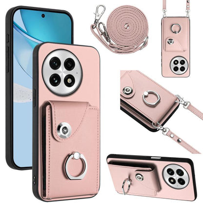 Organ Card Bag Ring Holder Phone Case with Long Lanyard, For OnePlus 13T, For OnePlus Ace 5 / 5 Pro / 13R, For OnePlus 13 5G, For OnePlus Nord 4
