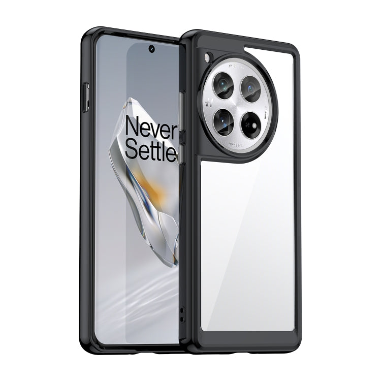 Colorful Series Acrylic Hybrid TPU Phone Case, For OnePlus Ace 3 5G, For OnePlus 12R, For OnePlus 12