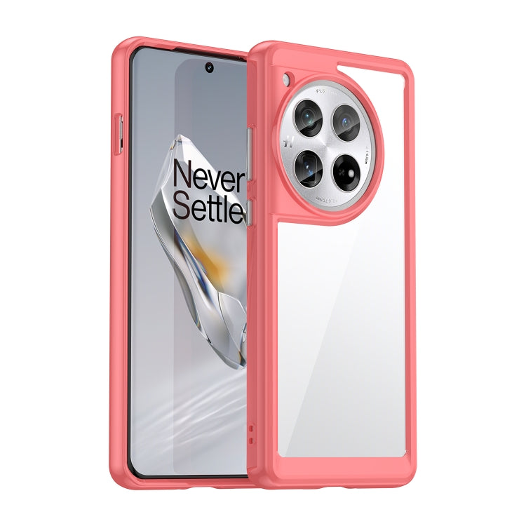 Colorful Series Acrylic Hybrid TPU Phone Case, For OnePlus Ace 3 5G, For OnePlus 12R, For OnePlus 12