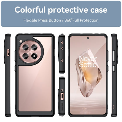 Colorful Series Acrylic Hybrid TPU Phone Case, For OnePlus Ace 3 5G, For OnePlus 12R, For OnePlus 12