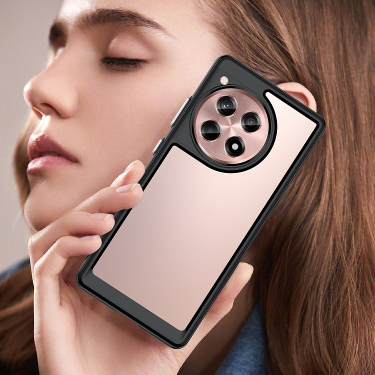 Colorful Series Acrylic Hybrid TPU Phone Case, For OnePlus Ace 3 5G, For OnePlus 12R, For OnePlus 12