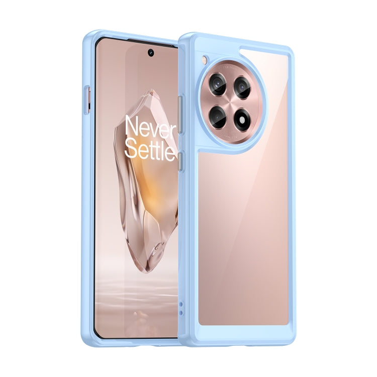 Colorful Series Acrylic Hybrid TPU Phone Case, For OnePlus Ace 3 5G, For OnePlus 12R, For OnePlus 12