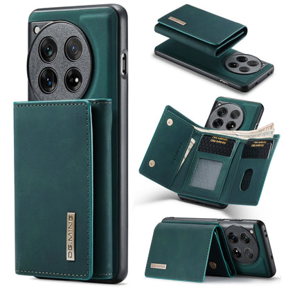 DG.MING M1 Series 3-Fold Multi Card Wallet + Magnetic Phone Case, For OnePlus 15, For OnePlus 12
