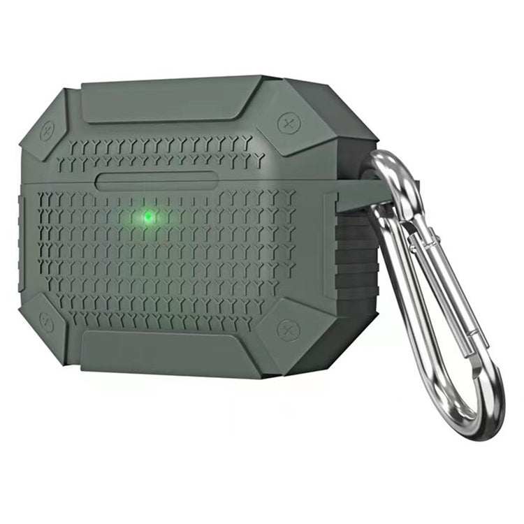 Wireless Earphones Shockproof Armor Protective Case, For AirPods Pro